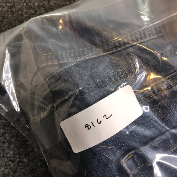 Seven7 Jeans Mens 32x30 Blue Slim Straight Fit Denim Stretch Whiskering Faded - Picture 11 of 11